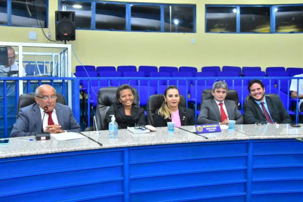 Vereadores: Ant&ocirc;nio Jos&eacute;, Daguia de Dona Bela, Daguia do Edgar, Edvaldo Ara&uacute;jo e Carlos Eduardo.(Imagem:CMF)