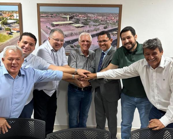 Themístocles Filho se reúne com o reitor da UFDPar e discute construção do HU em Parnaíba