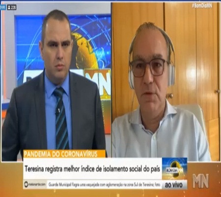 ´Nós já passamos do pico do Covid-19´, afirma prefeito Firmino Filho em entrevista