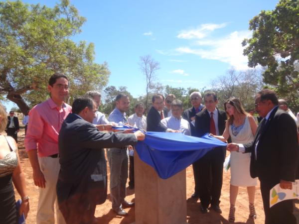 Realizado lan&ccedil;amento da Pedra Fundamental do Floriano Shopping.(Imagem:FlorianoNews)