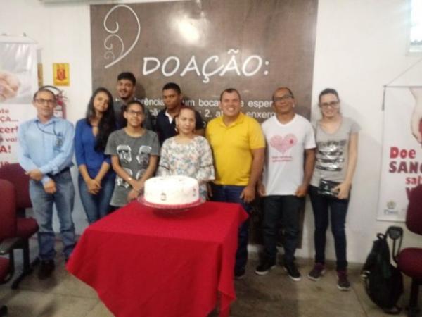 Hemocentro de Floriano comemora Dia do Doador Voluntário de Sangue