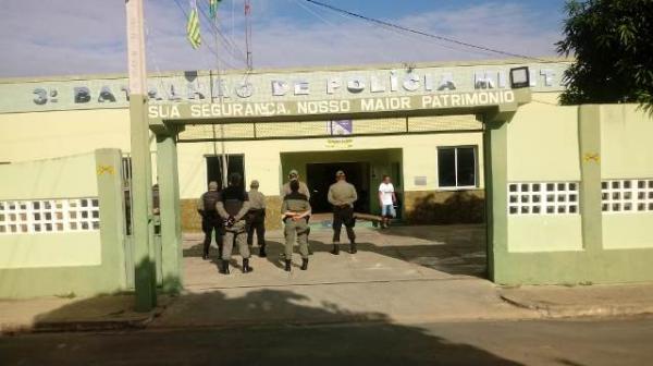 Batalhão da PM de Floriano(Imagem:FlorianoNews)