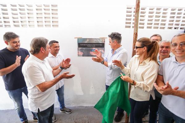 Ciro Nogueira inaugura sistema de &aacute;gua que teve investimento de R$ 1 milh&atilde;o e beneficia comunidade no Piau&iacute;.(Imagem:Ascom)