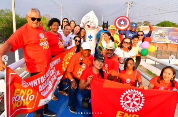 Carreata de abertura marca o início da Campanha de Multivacinação em Floriano