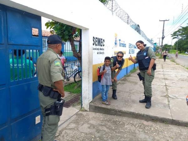 Polícia Militar garante paz nas escolas nos 224 municípios do Piauí