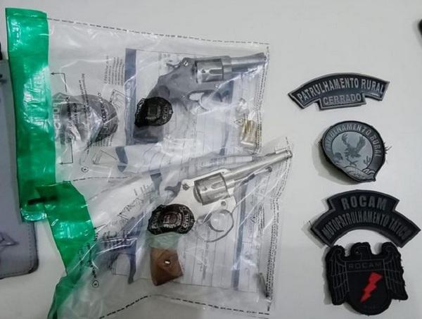 Pol&iacute;cia Militar recupera armas de fogo e age em resposta a roubo, resultando em confronto com um dos suspeitos.(Imagem:Reprodu&ccedil;&atilde;o/Instagram)