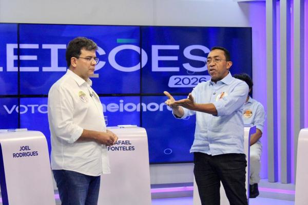Desempenho de Joel Rodrigues em debate é elogiado; Rafael Fonteles é acusado de