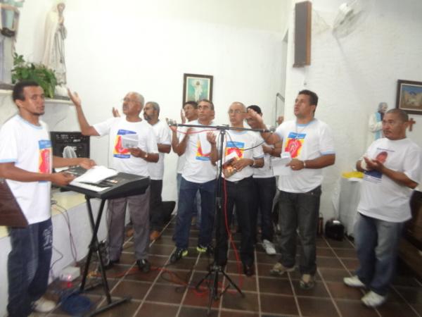 Terço dos Homens participou de festejo na Paróquia São José Operário