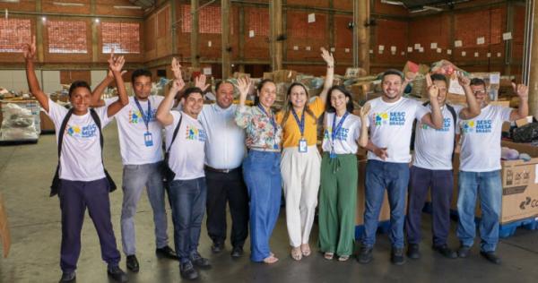 Sesc Mesa Brasil no Piauí faz 2ª remessa de doações para o Rio Grande do Sul