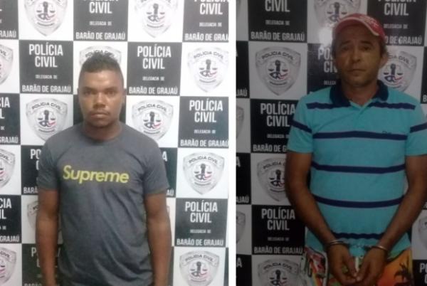 Dupla é presa por lesão corporal em Barão de Grajaú