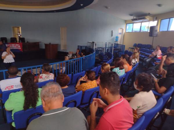 SINTE Floriano realiza Assembleia Geral na Câmara Municipal