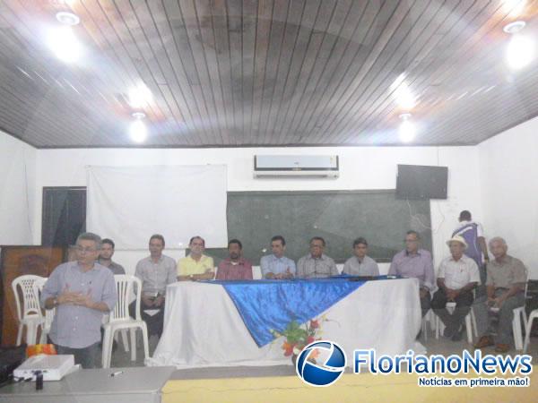 Prefeito se re&uacute;ne com comerciantes do Centro Comercial do Cruzeiro.(Imagem:FlorianoNews)