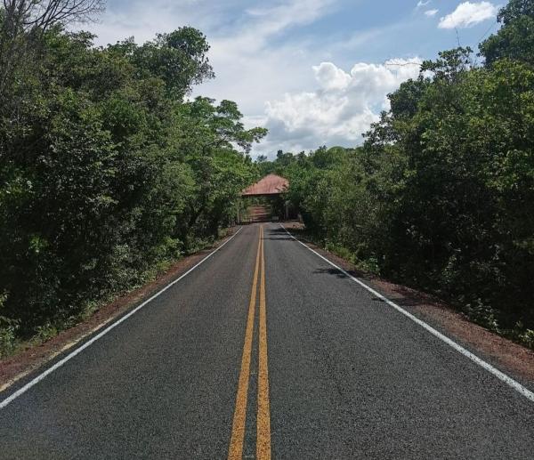DER-PI finaliza obras na estrada de acesso ao Parque Nacional Sete Cidades(Imagem:Divulga&ccedil;&atilde;o)