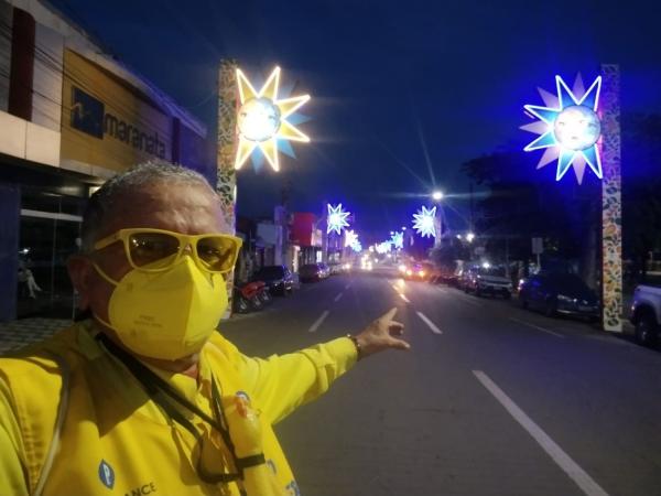 Repórter Amarelinho celebra volta ao trabalho após licença médica
