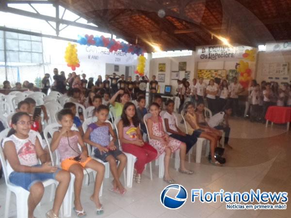Escola Mega de Floriano realiza 1&ordf; Gincana Liter&aacute;ria.(Imagem:FlorianoNews)