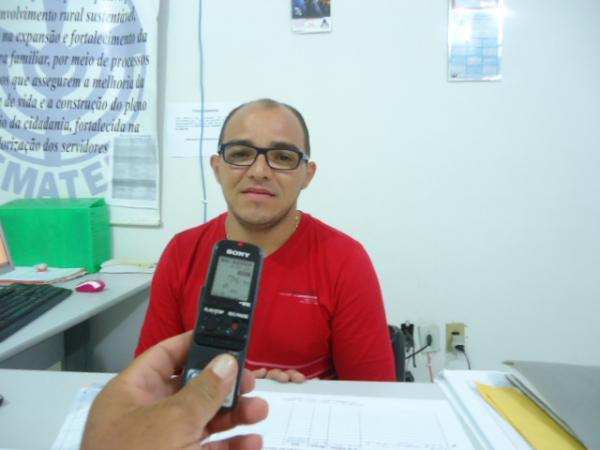 Mois&eacute;s Miranda, Diretor Regional da Emater.(Imagem:FlorianoNews)
