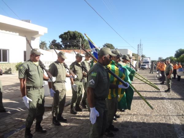 3&ordm; Batalh&atilde;o de Pol&iacute;cia Militar realiza homenagem ao Dia do Soldado.(Imagem:FlorianoNews)