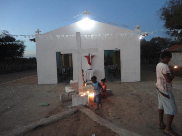 Festejo de Nossa Senhora da Sa&uacute;de no povoado Mimb&oacute;(Imagem:Florianonews)