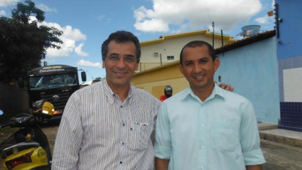 Prefeito Gilberto J&uacute;nior e Marcony Alisson, Superintendente da SUTRAN.(Imagem:FlorianoNews)