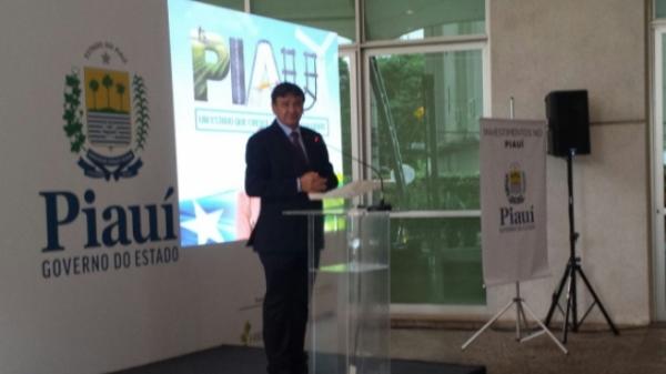 Governador apresenta potencialidades do Piau&iacute; para empres&aacute;rios.(Imagem:Allisson Bacelar)