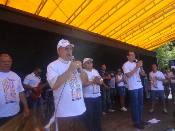 Realizada em Teresina a 18&ordf; Caminhada da Fraternidade.(Imagem:FlorianoNews)