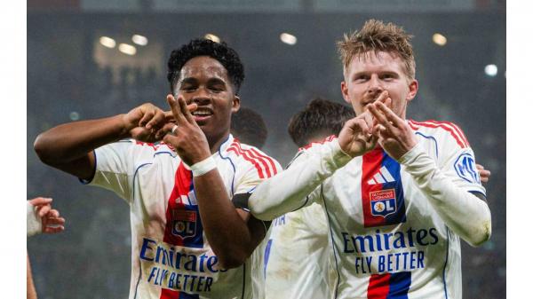 Em dois jogos no Lyon, Endrick tem mais minutos em campo do que em três meses com Xabi Alonso(Imagem:Twitter/Lyon)