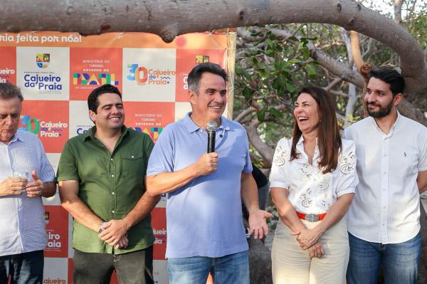 Mirante de Cajueiro da Praia, nova atração turística, é inaugurado por Ciro Nogueira(Imagem:Ascom)