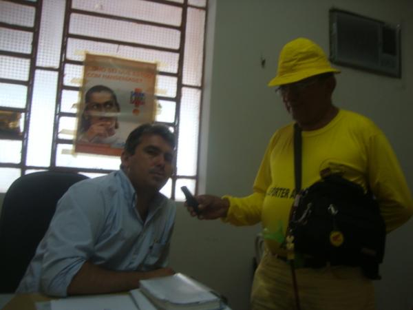Programa Sa&uacute;de na Escola - Entrevista com o sec. de sa&uacute;de Mauricio Bezerra(Imagem:reda&ccedil;&atilde;o)