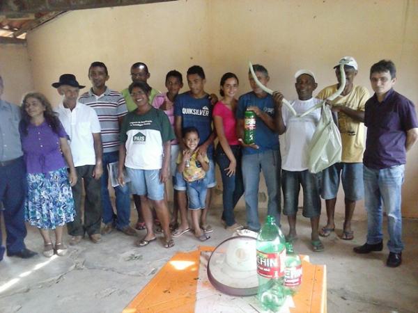 Encerrado curso de Boas Pr&aacute;ticas para Certifica&ccedil;&atilde;o Org&acirc;nica na comunidade Alegre;(Imagem:AsCOM)