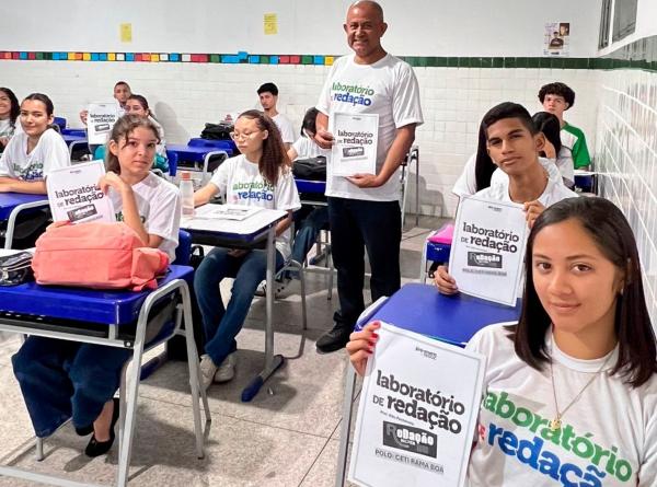 Seduc anuncia inscrições para o Projeto Laboratório de Redação com 1.260 vagas(Imagem:Divulgação)