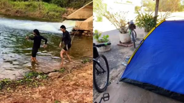Casal do interior do Piau&iacute; percorre 1,7 mil km de bicicleta rumo ao 