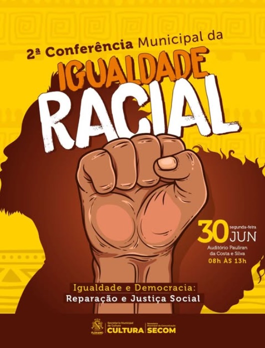 Floriano realizará a 2ª Conferência Municipal da Igualdade Racial no dia 30 de junho