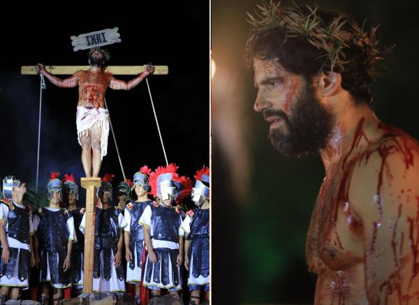 P&uacute;blico recorde: 15 mil pessoas assistem &agrave; Paix&atilde;o de Cristo em Floriano(Imagem:Francisco Gondim/Grupo Escalet)