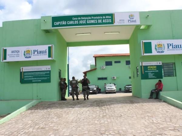 penitenci&aacute;ria Capit&atilde;o Carlos Jos&eacute; Gomes de Assis.(Imagem:Gilcilene Ara&uacute;jo/G1)