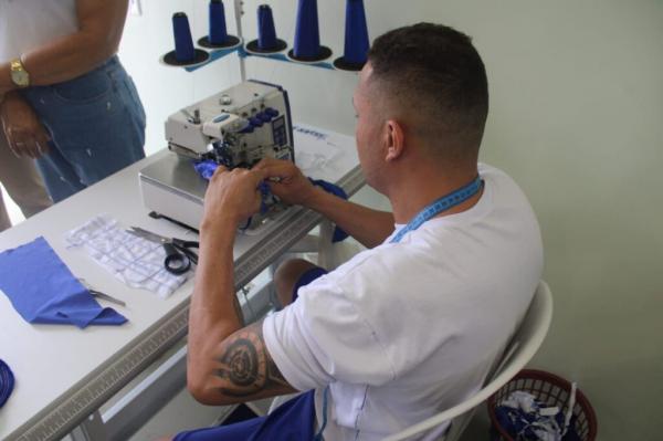 Sistema prisional do Piau&iacute; qualifica mais de 3.600 pessoas e mobiliza 3.400 em atividades laborais(Imagem:Ascom Sejus)