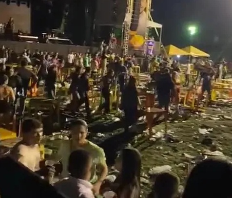 Homem morto em show de Nattan e Xand iniciou tiroteio e foi baleado por policial à paisana