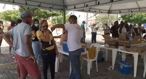 Terceira dose: Floriano realizou mutirão de vacinação