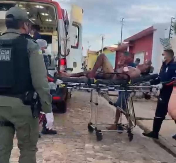 Homem em surto invade casa e agride quatro pessoas em Campo Maior, no Norte do Piauí