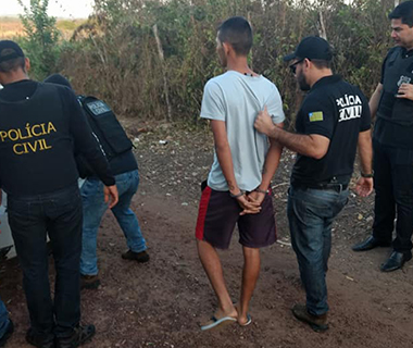 Suspeitos de roubo, estupro e violência contra a mulher são presos na operação Catena