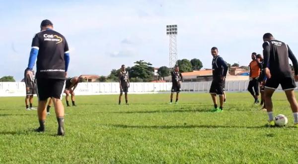  Treino do Corisabb&aacute;(Imagem:Nova TV Floriano )
