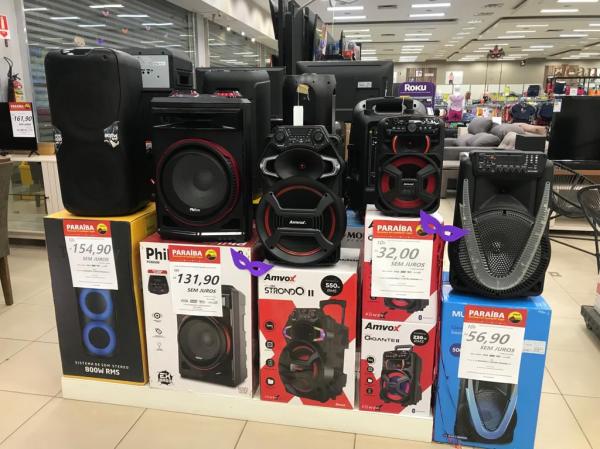 "Carnaval de Ofertas" você confere no setor de móveis e eletros do Armazém Paraíba