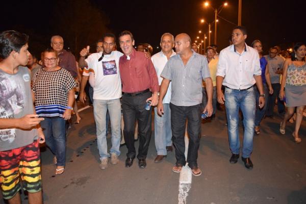 Inaugurada oficialmente a Avenida Beira Rio.(Imagem:Secom)