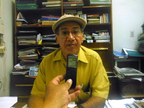 Conegundes Gon&ccedil;alves de Oliveira, Presidente do Sindicato do Com&eacute;rcio Varejista de Floriano.(Imagem:FlorianoNews)