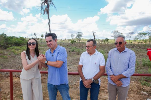 Em Caraúbas do Piauí, Ciro Nogueira inaugura obras juntamente com prefeita petista Andressa Leal(Imagem:Ascom)