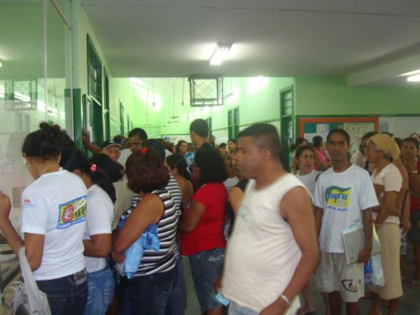 Setor de marca&ccedil;&atilde;o de consultas(Imagem:Acesse Piau&iacute;)