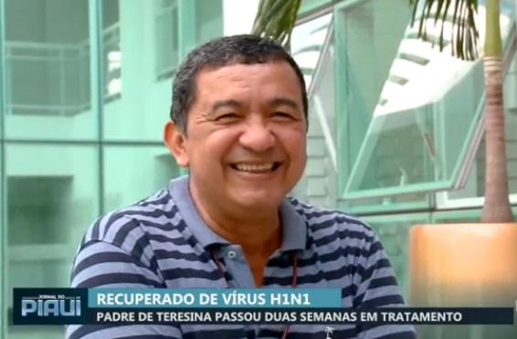 Padre de Teresina se recupera da H1N1 e retorna às atividades