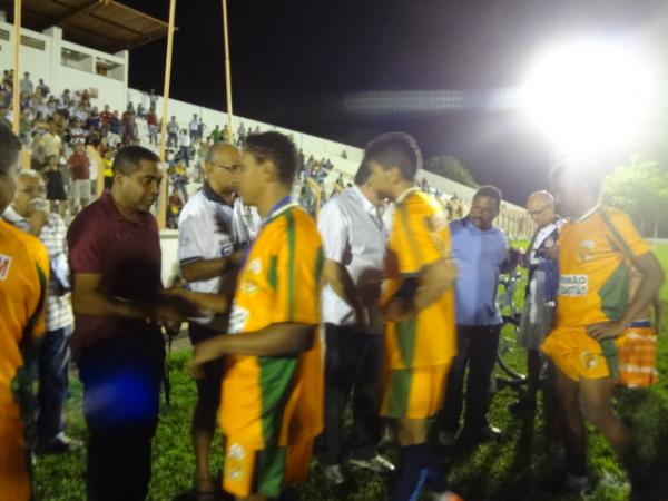 Am&eacute;rica &eacute; campe&atilde;o no Campeonato Florianense de Futebol.(Imagem:FlorianoNews)