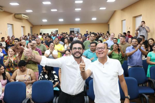 Franzé Silva amplia articulação para federal em Teresina com apoio de Marcus Kalume