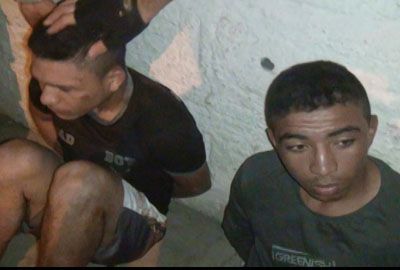 Rone encontra arma com assaltante após abordagem