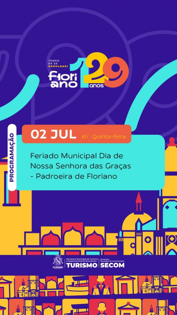 Floriano 129 anos (Imagem:Secom)